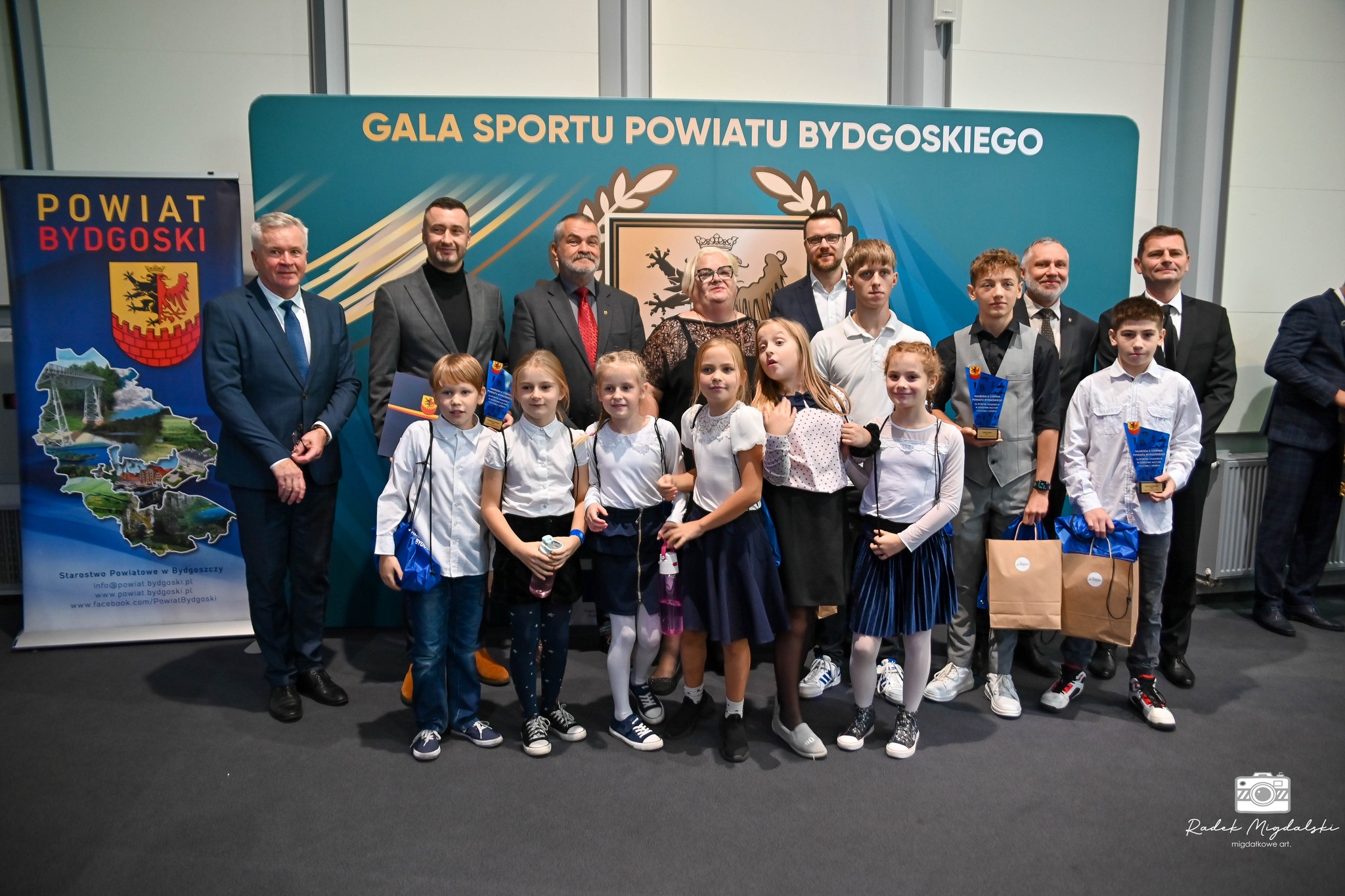 Sicienkowscy zapaśnicy nagrodzeni podczas Gali Sportu Powiatu Bydgoskiego