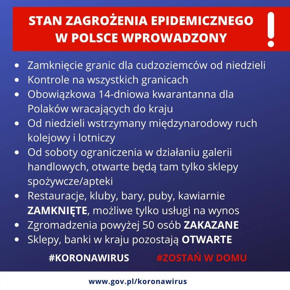 Stan zagrożenia emidemicznego w Polsce