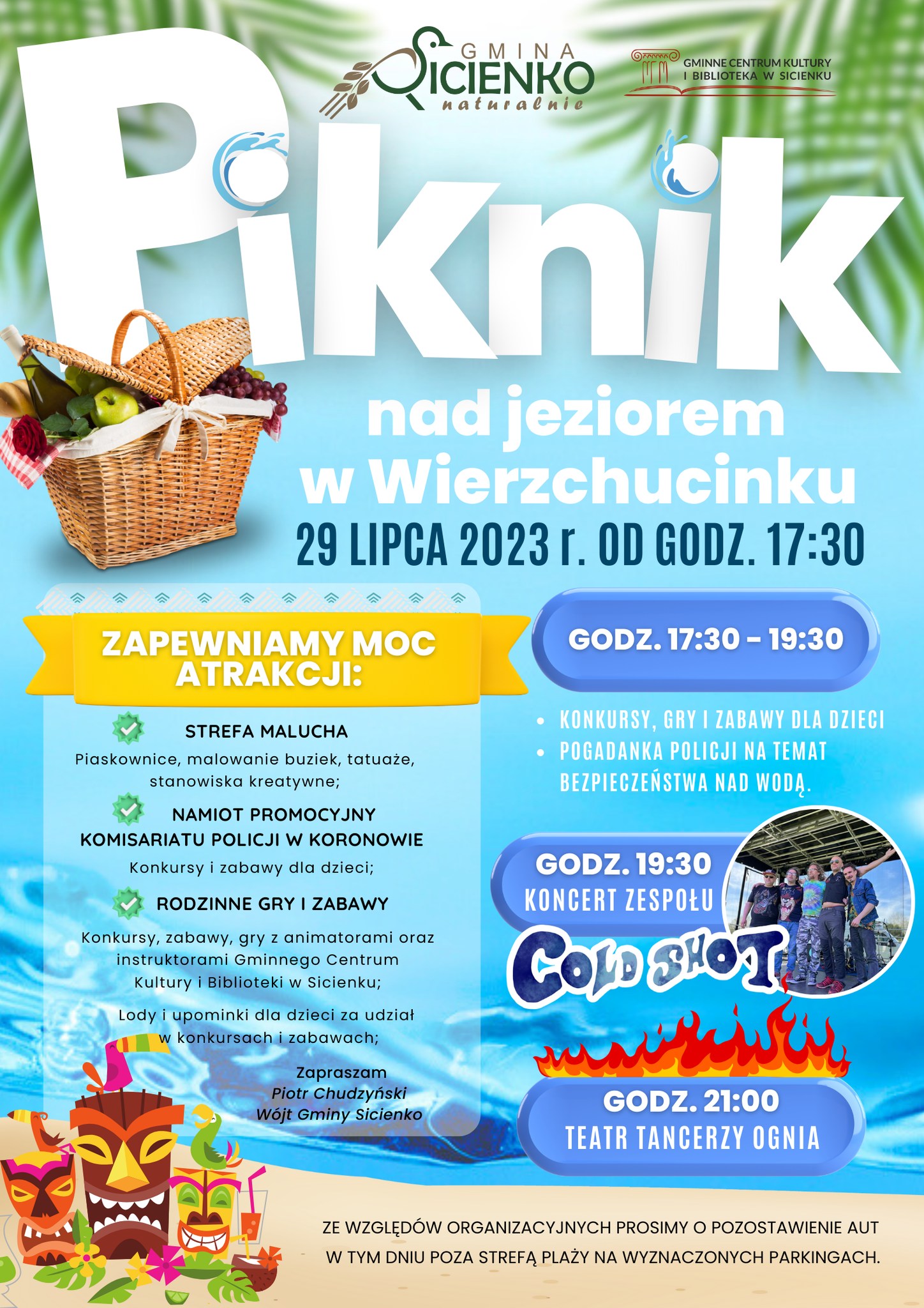 29.07.2023 r. - Piknik nad jeziorem w Wierzchucinku