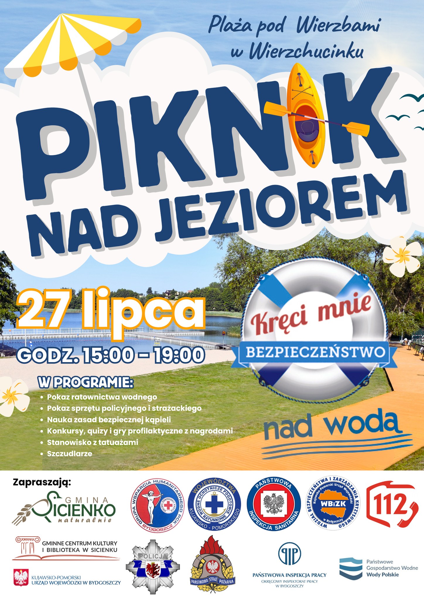 27.07.2024 r. Piknik nad jeziorem