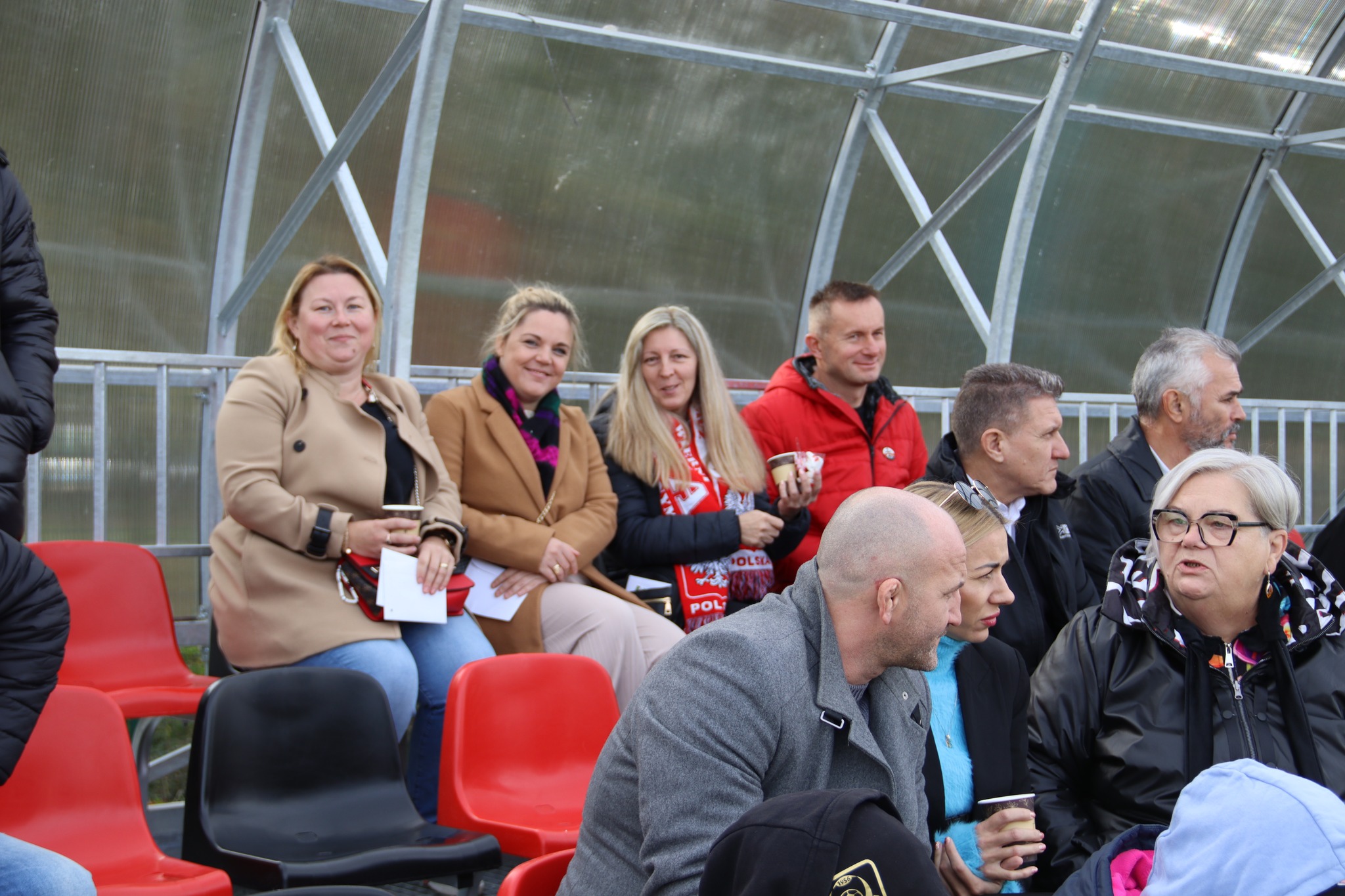 Otwarcie stadionu w Sicienku i mecz piłki  w ramach UEFA Development