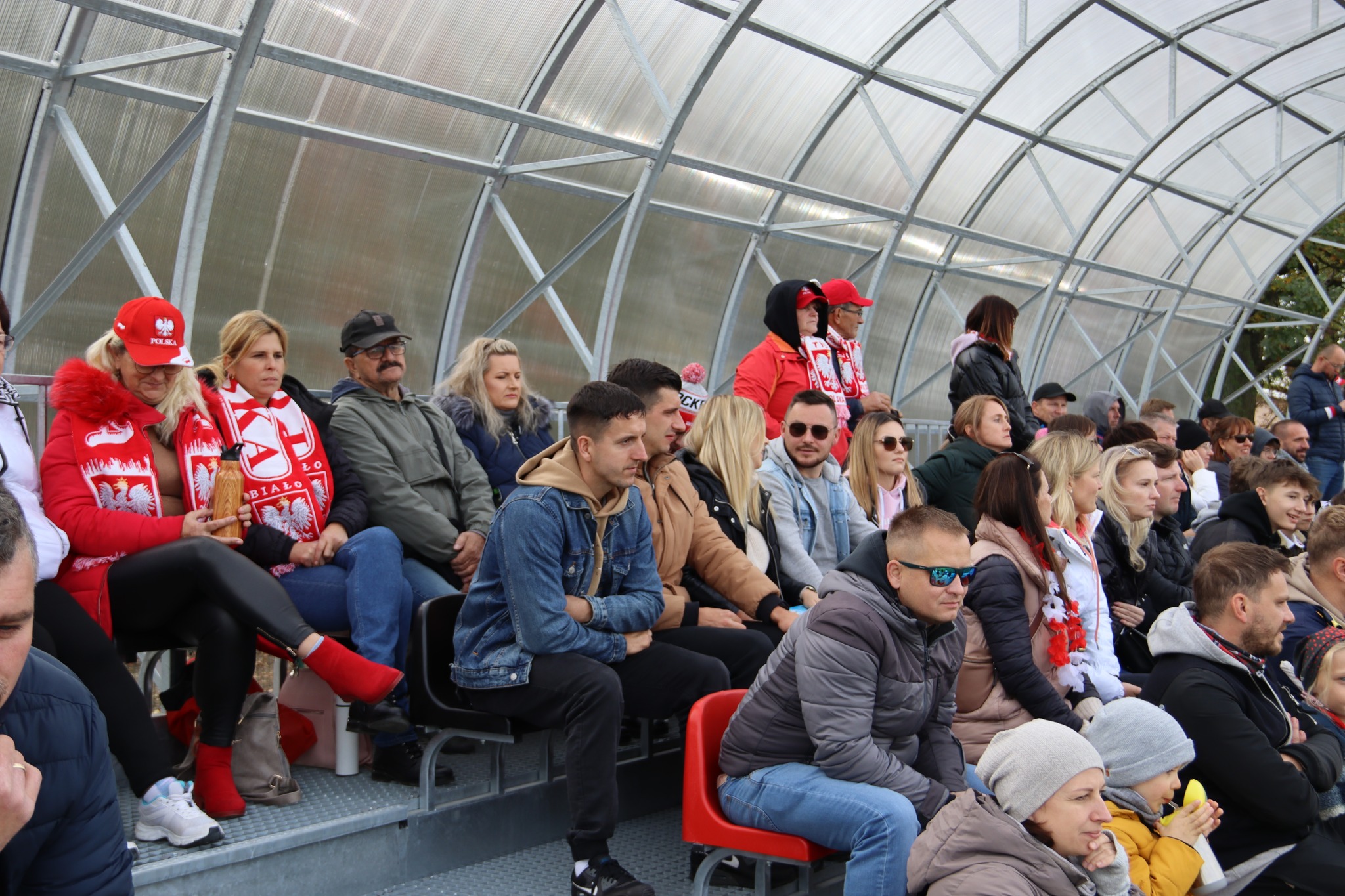 Otwarcie stadionu w Sicienku i mecz piłki  w ramach UEFA Development