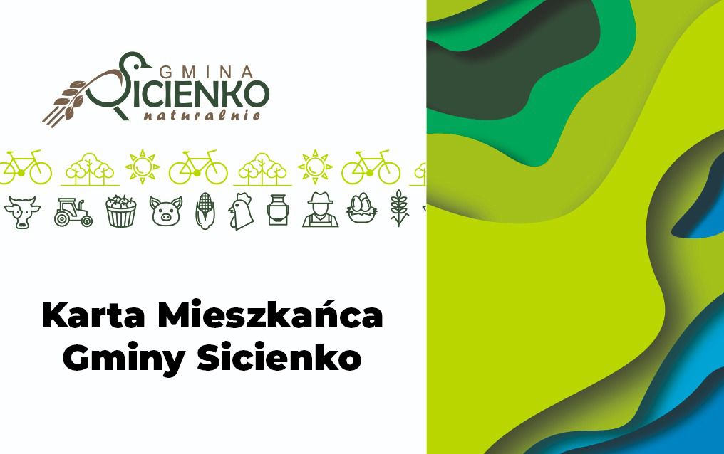 Karta Mieszkańca Gminy Sicienko - kliknięcie spowoduje otwarcie nowego okna