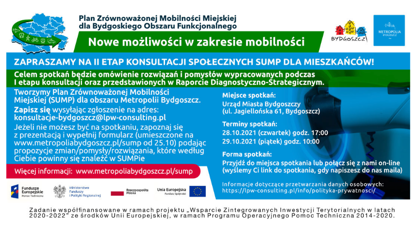 Konsultacje nad Planem Zrównoważonej Mobilności Miejskiej Kliknięcie w obrazek spowoduje wyświetlenie jego powiększenia